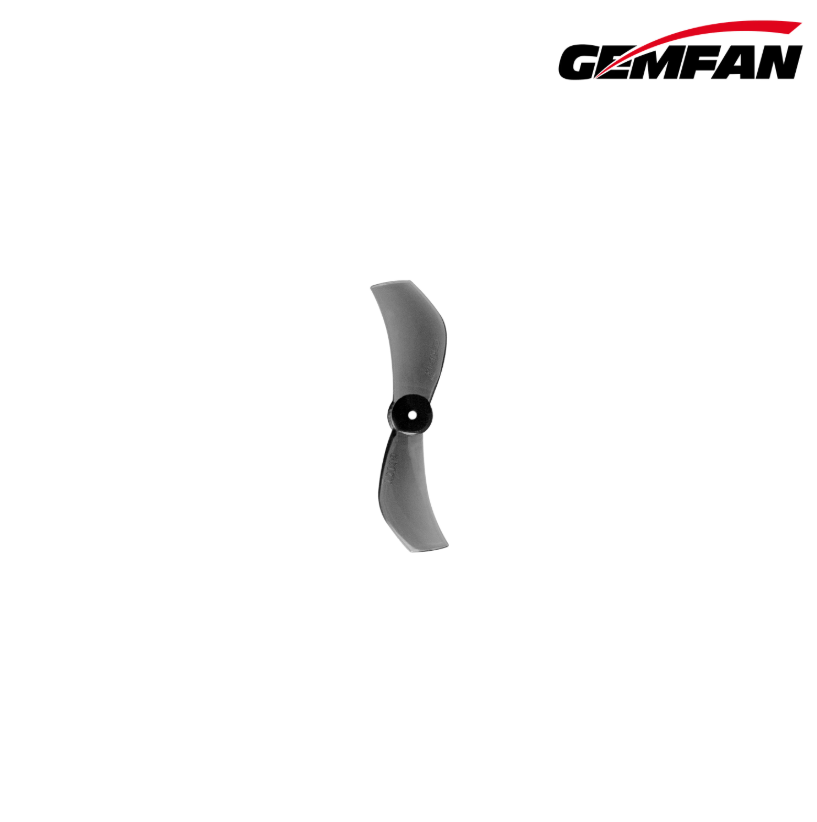 Миниатюра Пропеллер Gemfan 31мм 1,2" 1210 на вал 1mm 2-х лопастной (Clear Black) 4 пары 1