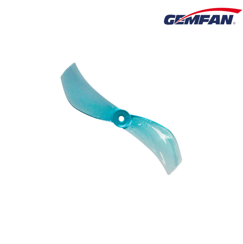 Миниатюра Пропеллер Gemfan 40мм 1,6" 1610 на вал 1mm 2-х лопастной (Yellow) 4 пары 1