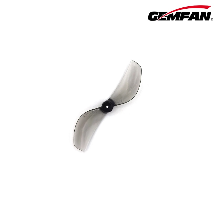 Миниатюра Пропеллер Gemfan 45мм на вал 1mm 2-х лопастной (Clear Gray) 2 пары 1