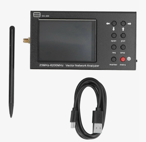 Миниатюра Портативный векторный анализатор цепей GS-320 2