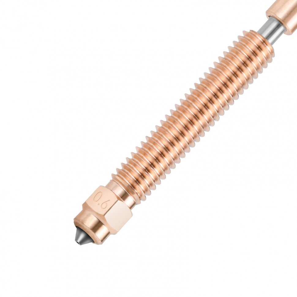 Миниатюра Сопло для хотэнда Creality K2 Plus (со стальным наконечником) 6