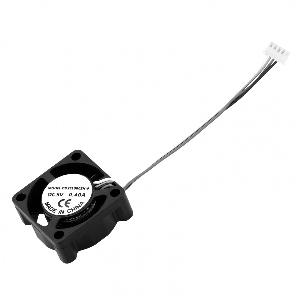 Миниатюра Вентилятор 25x25x10мм 5V 0.4A на подшипниках для Bambu Lab A1, A1 mini 2
