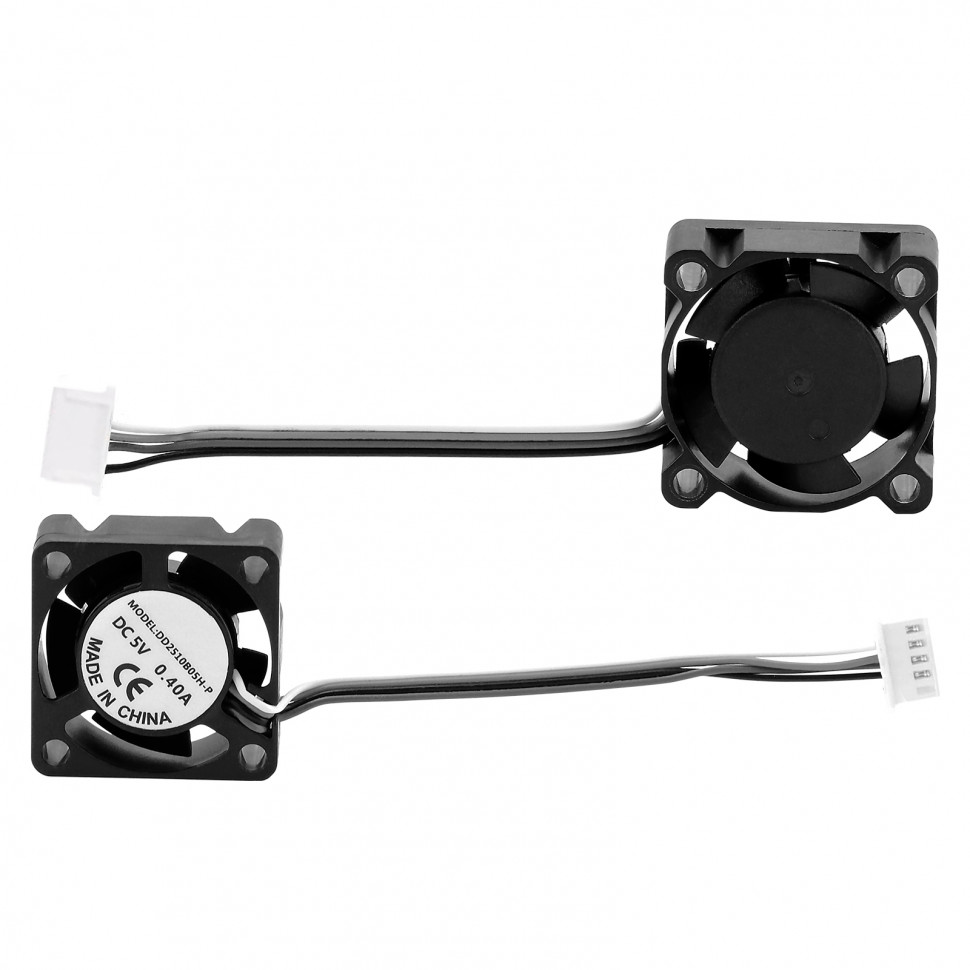 Миниатюра Вентилятор 25x25x10мм 5V 0.4A на подшипниках для Bambu Lab A1, A1 mini 4