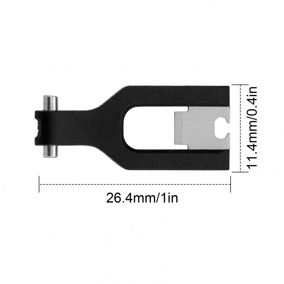 Миниатюра Сменный нож для хотэнда Bambu Lab H2D 3