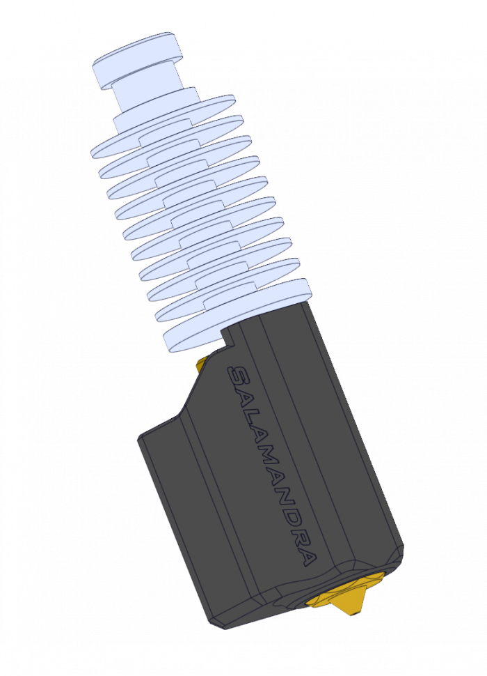 Миниатюра Хотэнд Salamandra в сборе 24V для Ulti Steel 3 2
