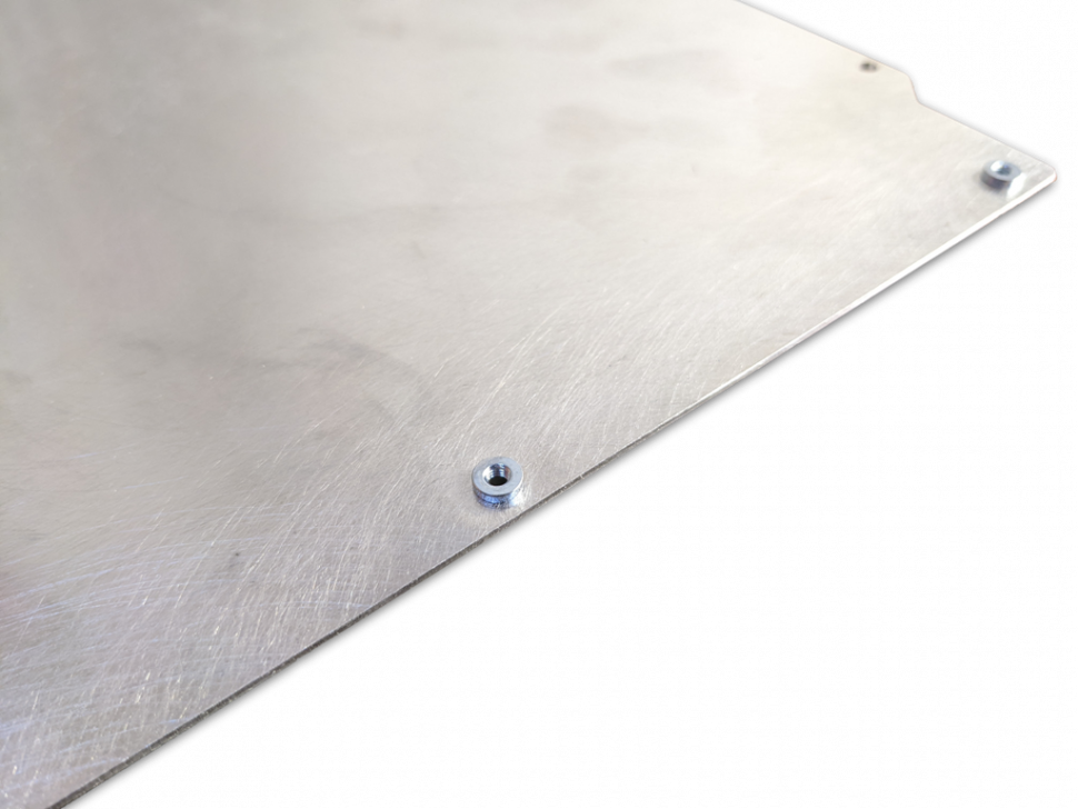 Миниатюра Алюминиевая пластина стального стола для UlTi Steel (в комплекте с крепежом) 2