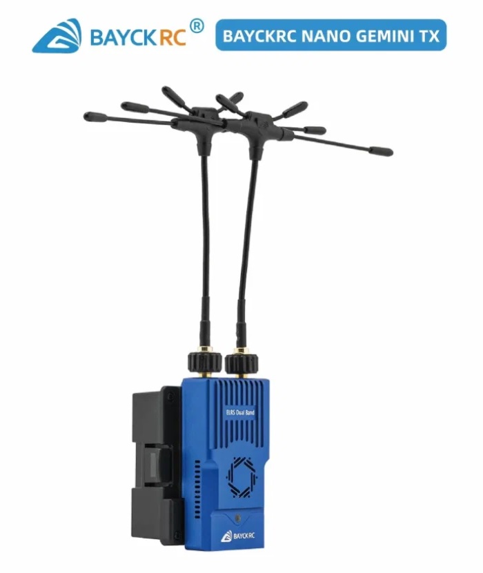 Миниатюра Модуль ELRS BAYCKRC DUAL BAND GEMINI TX 915/2400 MHz 1