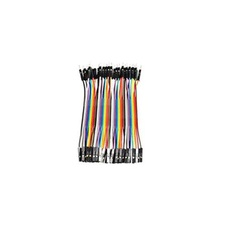 Миниатюра Провода-перемычки DuPont для радиоконструктора "папа-мама" 10 см, 40 шт 2