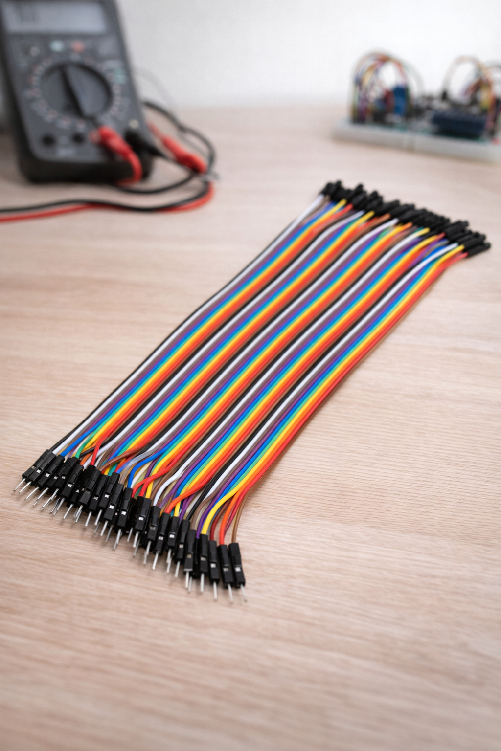 Миниатюра Провода-перемычки DuPont для радиоконструктора "папа-мама" 30 см 1