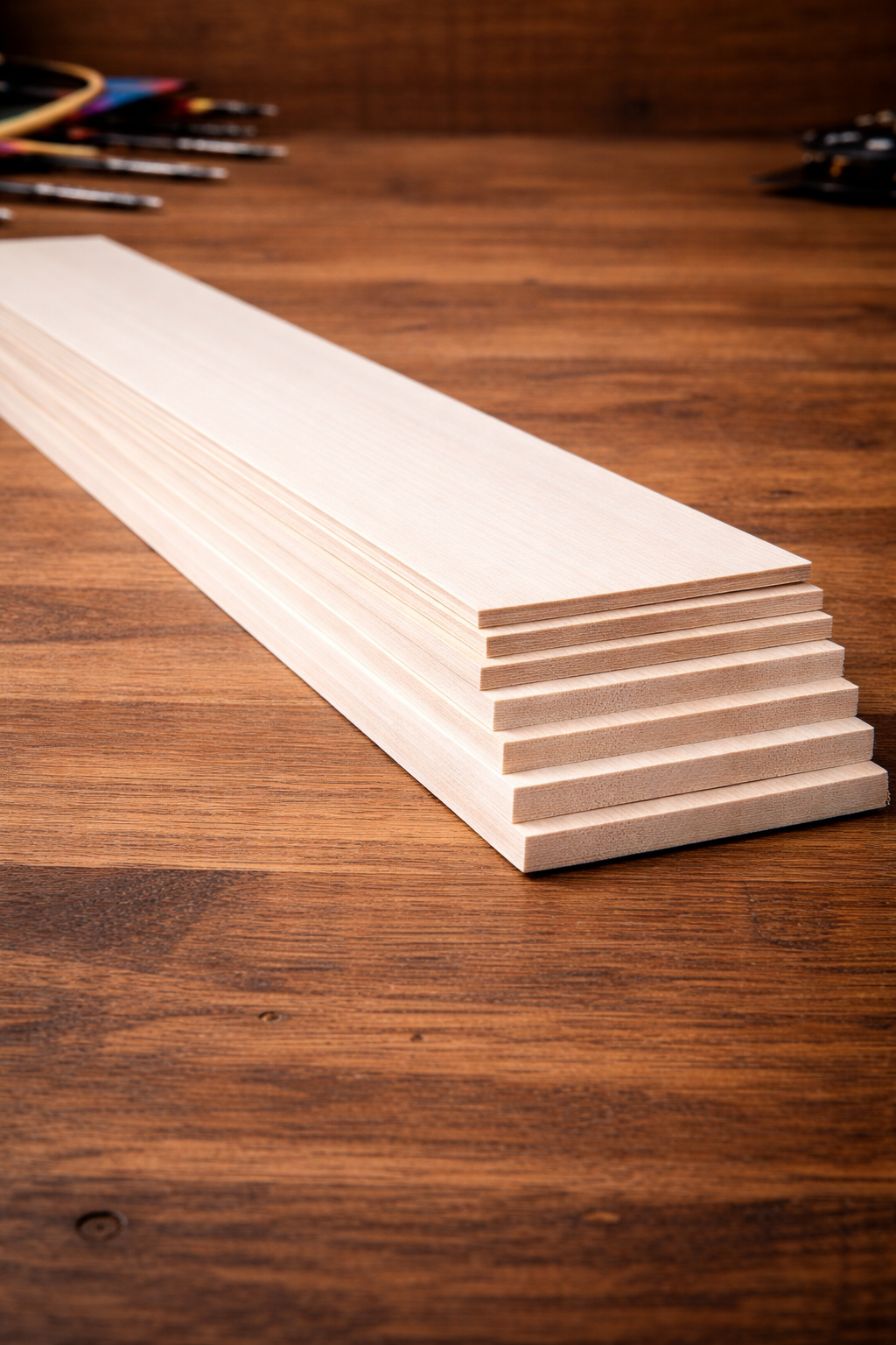 Миниатюра Бальза листовая цельный 4 мм x 100 x 1000 мм облегченная 2