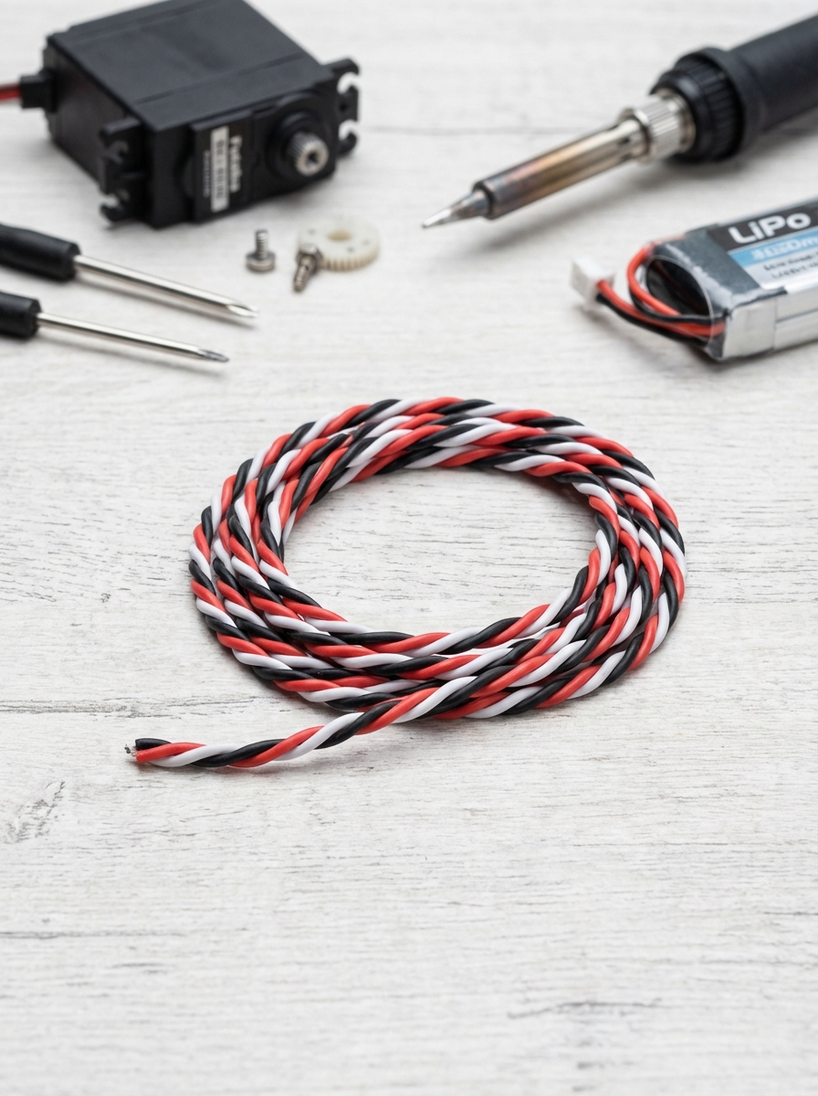 Миниатюра Провод Futaba 3-жильный витой 1