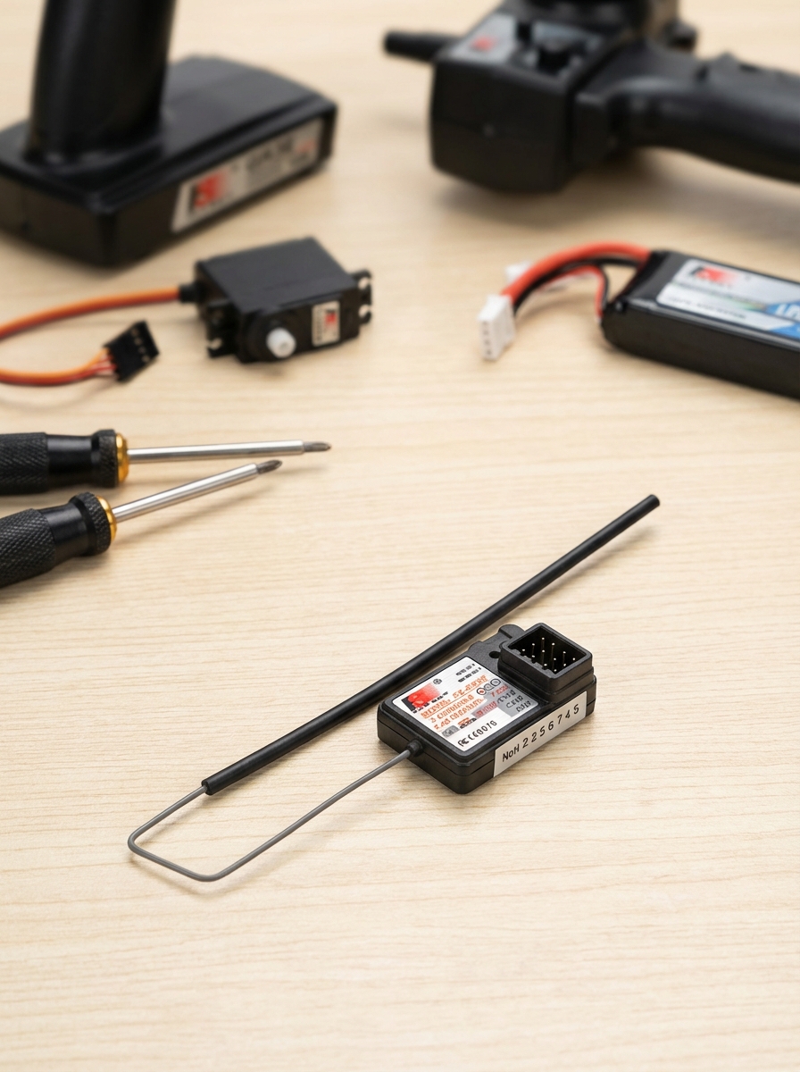 Миниатюра Приемник Flysky GR3E 3-канальный, 2.4 ГГц 1