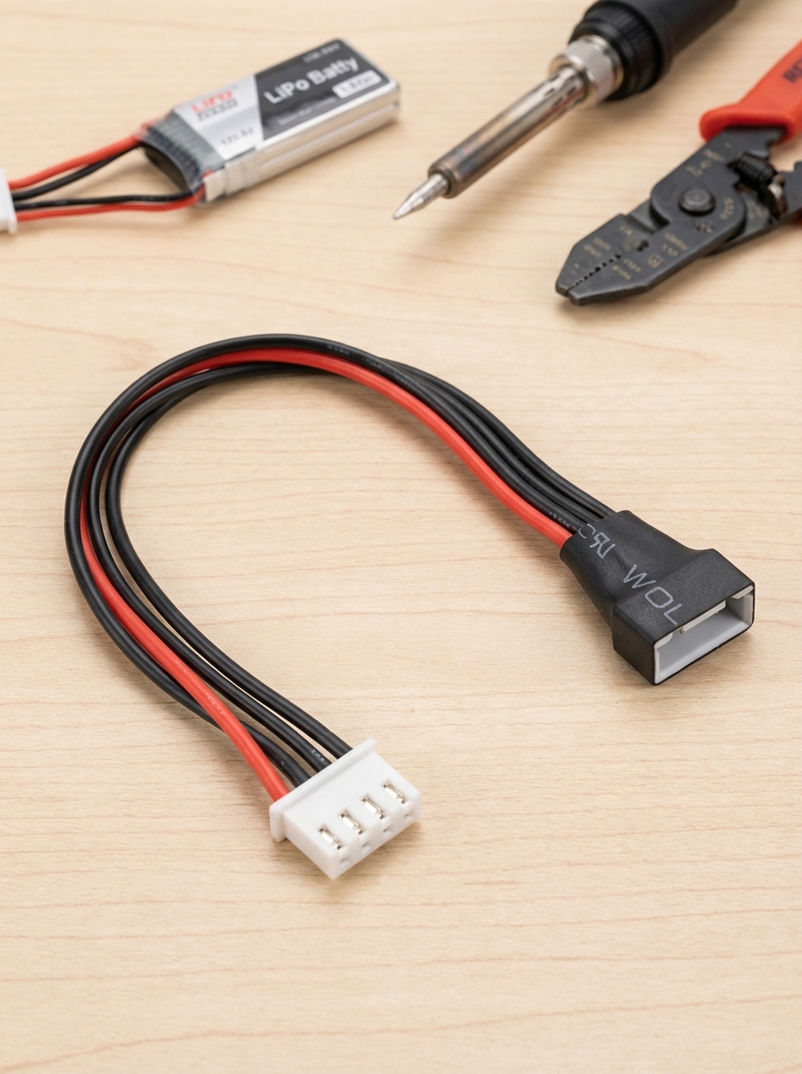 Миниатюра Удлинитель балансировочного разъема JST-XH 3S 20cm 22AWG 1