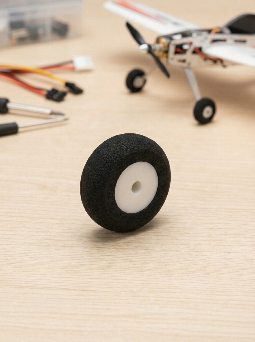 Миниатюра Колесо легкое 20 x 10 мм вал 2.5 мм Haoye для RC моделей 1