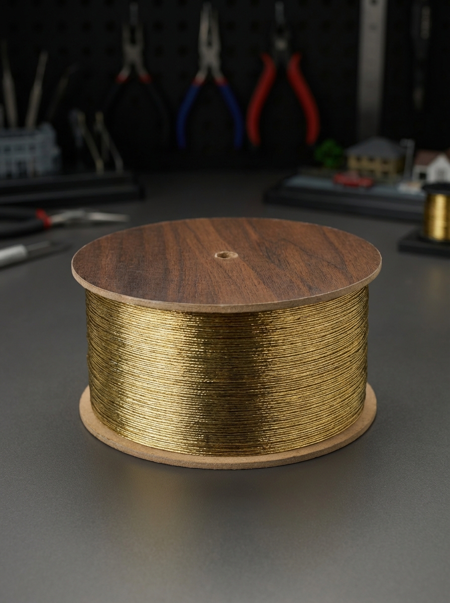 Миниатюра Трос для рыбалки и рукоделия 0,4 мм бабина 1