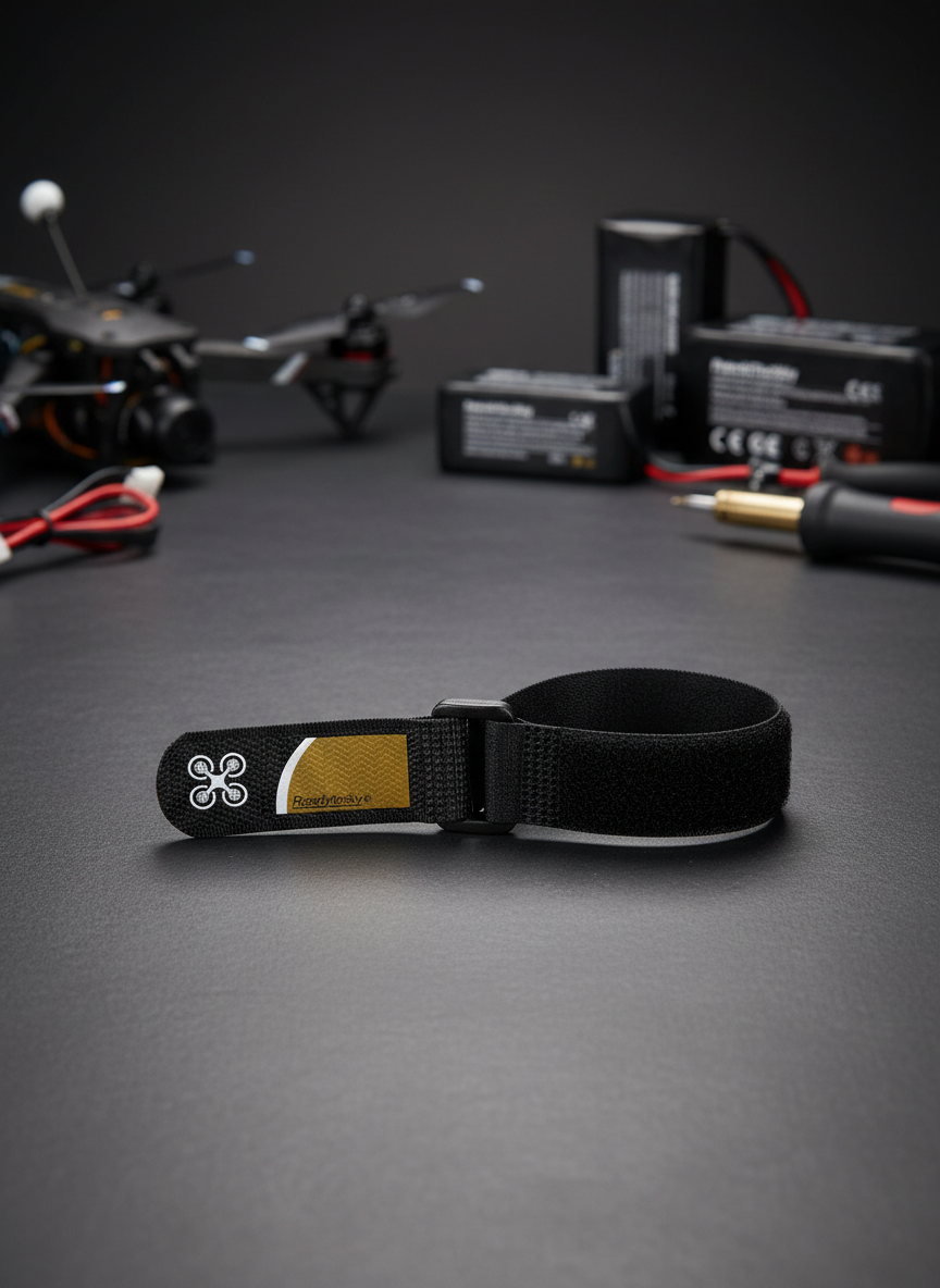Миниатюра Стяжка с липучкой нейлоновая ReadyToSky, 25 см для крепления аккумуляторов 1