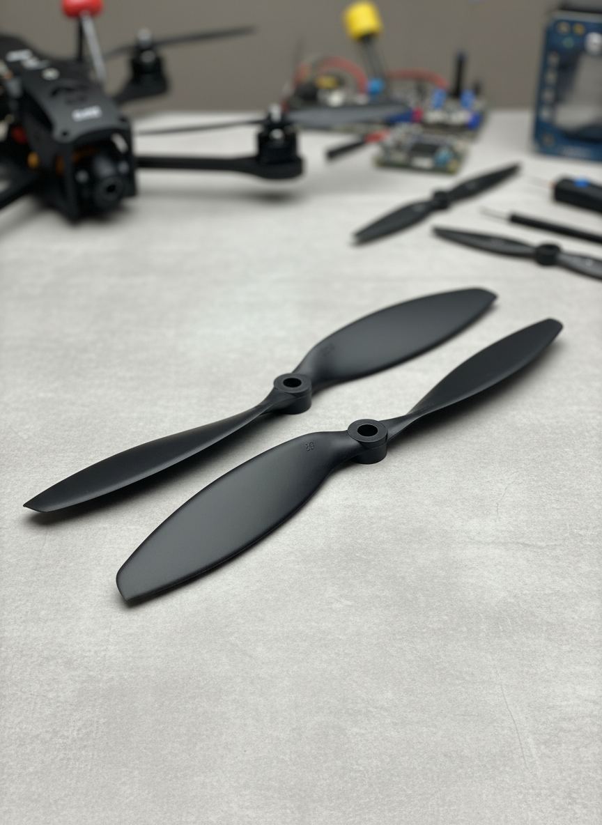 Миниатюра Пропеллеры Gemfan ABS 9047 9 x 4.7 дюймов, для квадрокоптеров, 1 пара (CW + CCW) 1