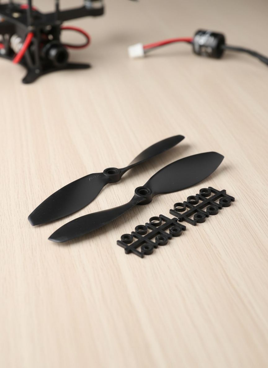 Миниатюра Пропеллеры Gemfan Carbon Nylon MR 9045 9 x 4.5 дюймов, для квадрокоптеров, 1 пара 1