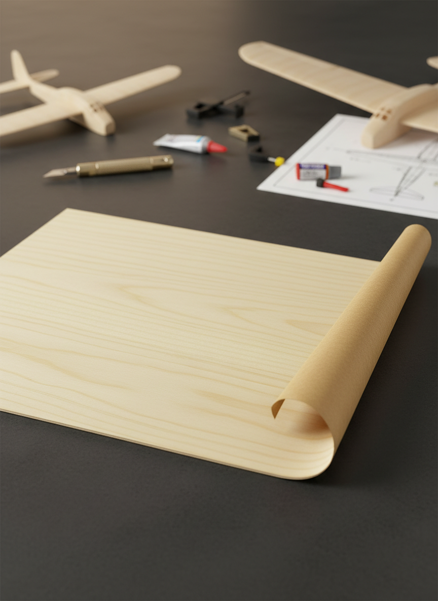 Миниатюра Фанера авиационная Lanyu 1,0x300x900мм 1