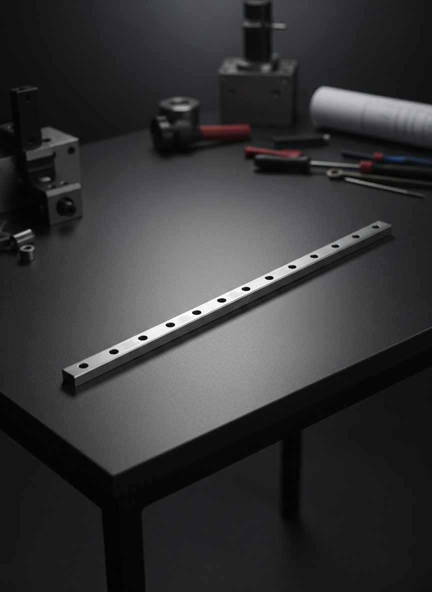 Миниатюра Рельс Hiwin MGNR9RHM 400 мм, нержавеющая сталь 1