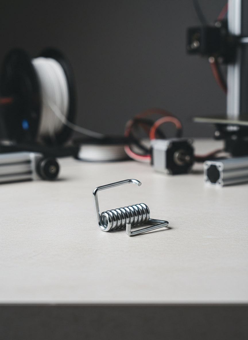 Миниатюра Пружина натяжки ремня GT2 10 мм для 3D-принтеров 1