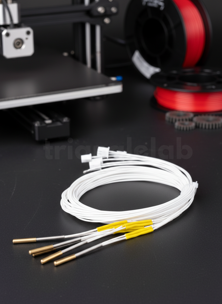 Миниатюра Термистор ATC Semitec 104GT-2 до 280°C, датчик температуры 3Д принтера 3