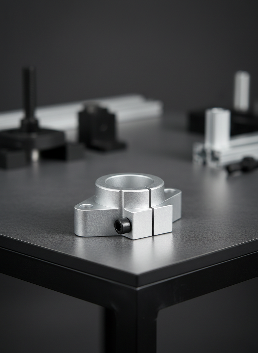 Миниатюра Держатель вала 20 мм SHF20 из дюралюминиевого сплава 1