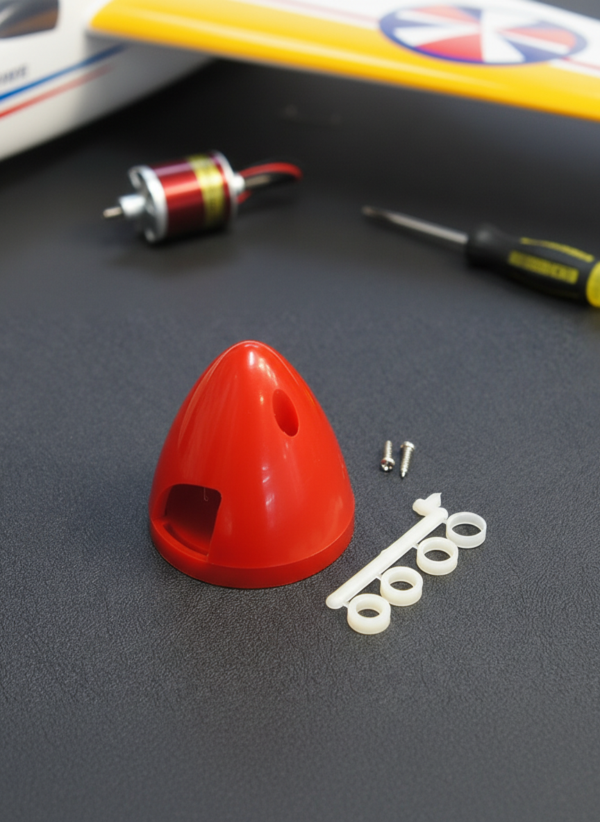 Миниатюра Кок 51 мм 6/6,4/7/8 мм, красный, с адаптерами 1