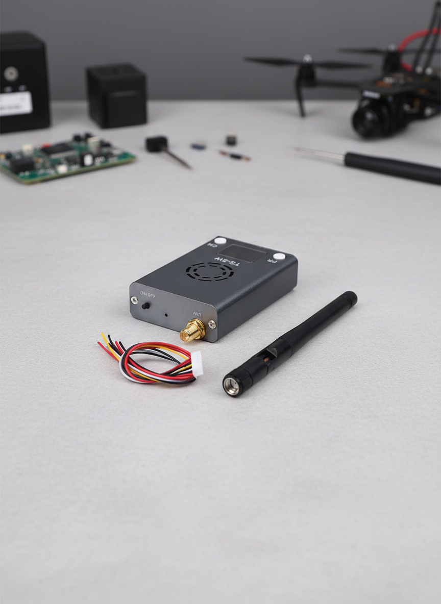 Миниатюра Видеопередатчик TS-5W 4.9-5.8G 56CH 1