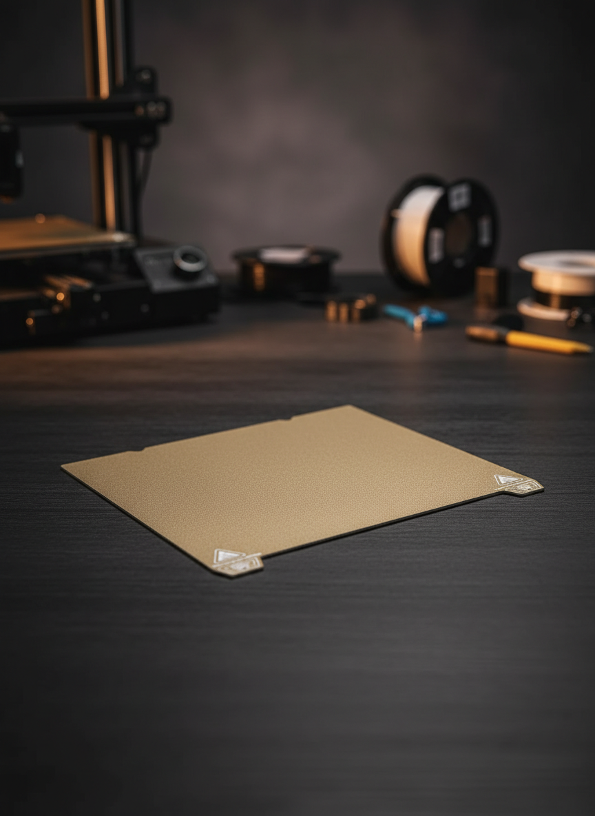 Миниатюра Наклейка PEI 235 х 235 мм Creality K1 двухсторонняя с магнитным основанием 1