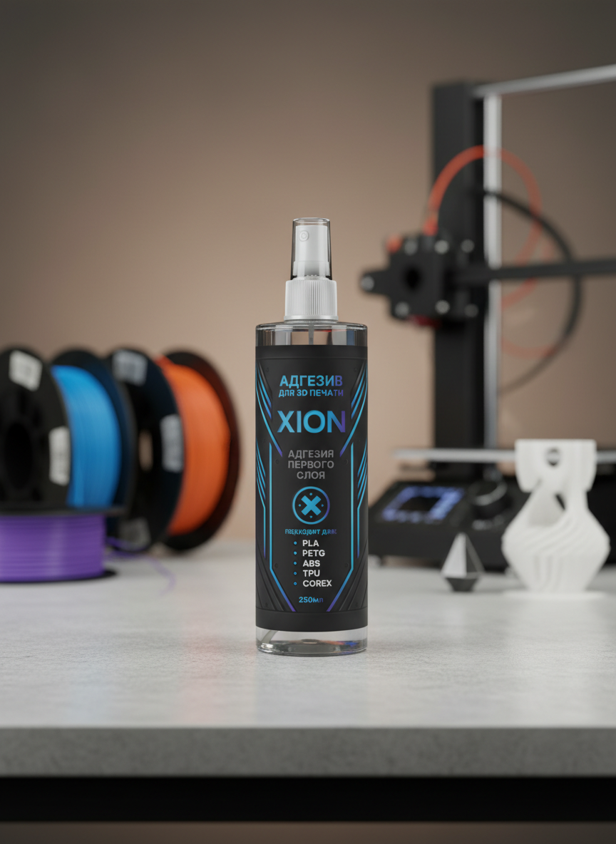 Миниатюра Клей для 3D печати XION BASE 250 мл 1