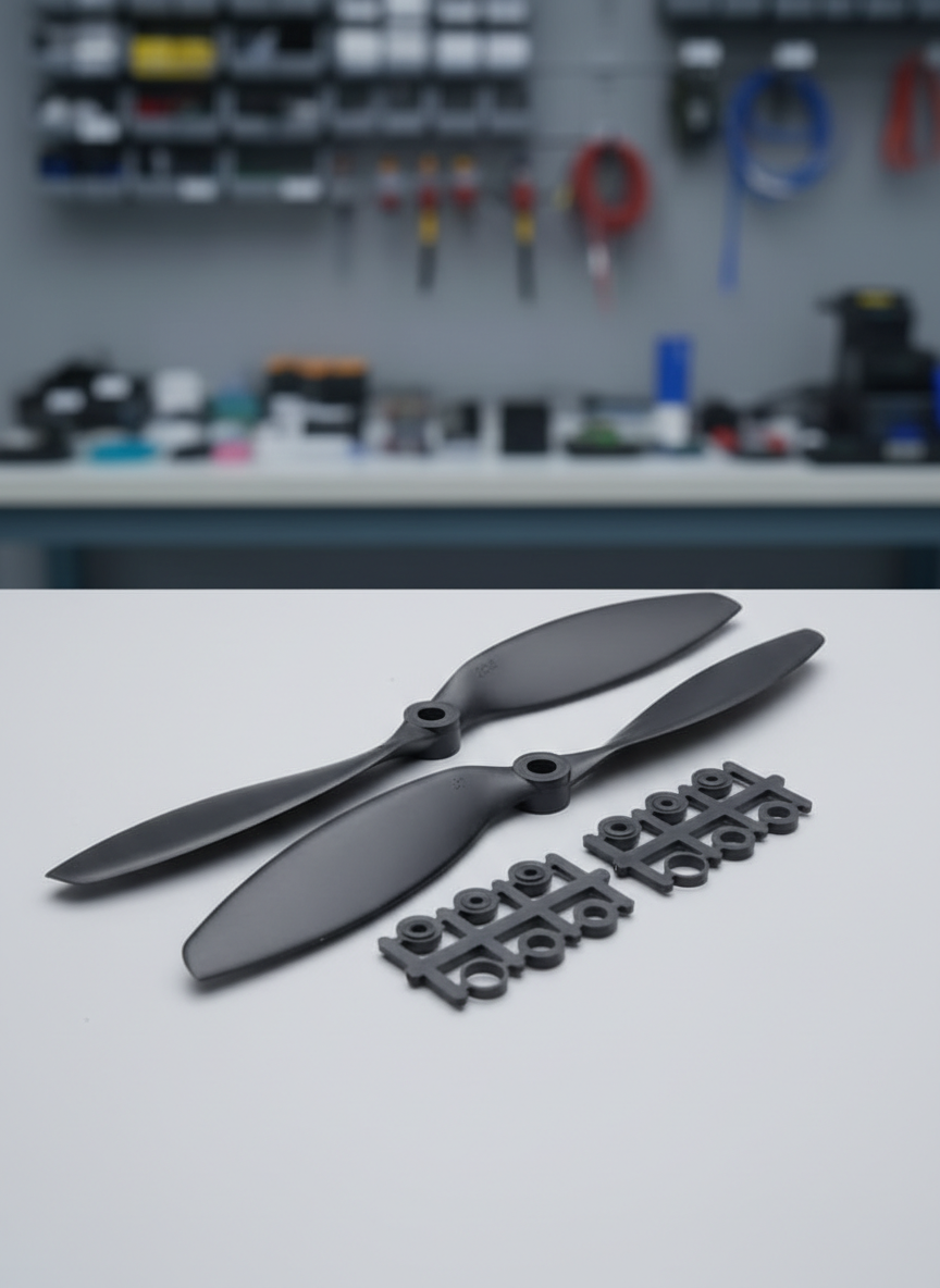 Миниатюра Пропеллеры Gemfan Carbon CF Nylon 8045 8 x 4.5 дюймов, для квадрокоптеров, 1 пара (CW + CCW) 1CCW1CW 1