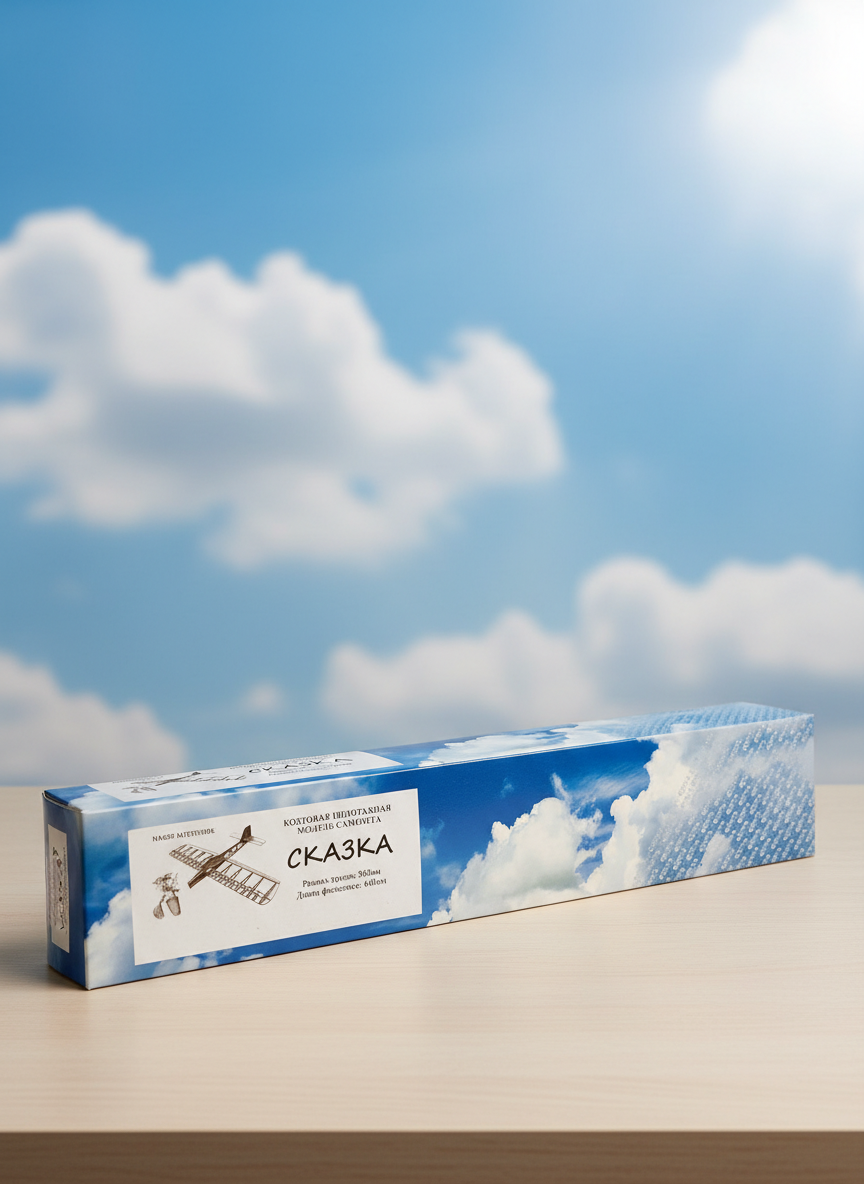 Миниатюра Кордовая учебно-тренировочная модель самолета "Сказка" 2