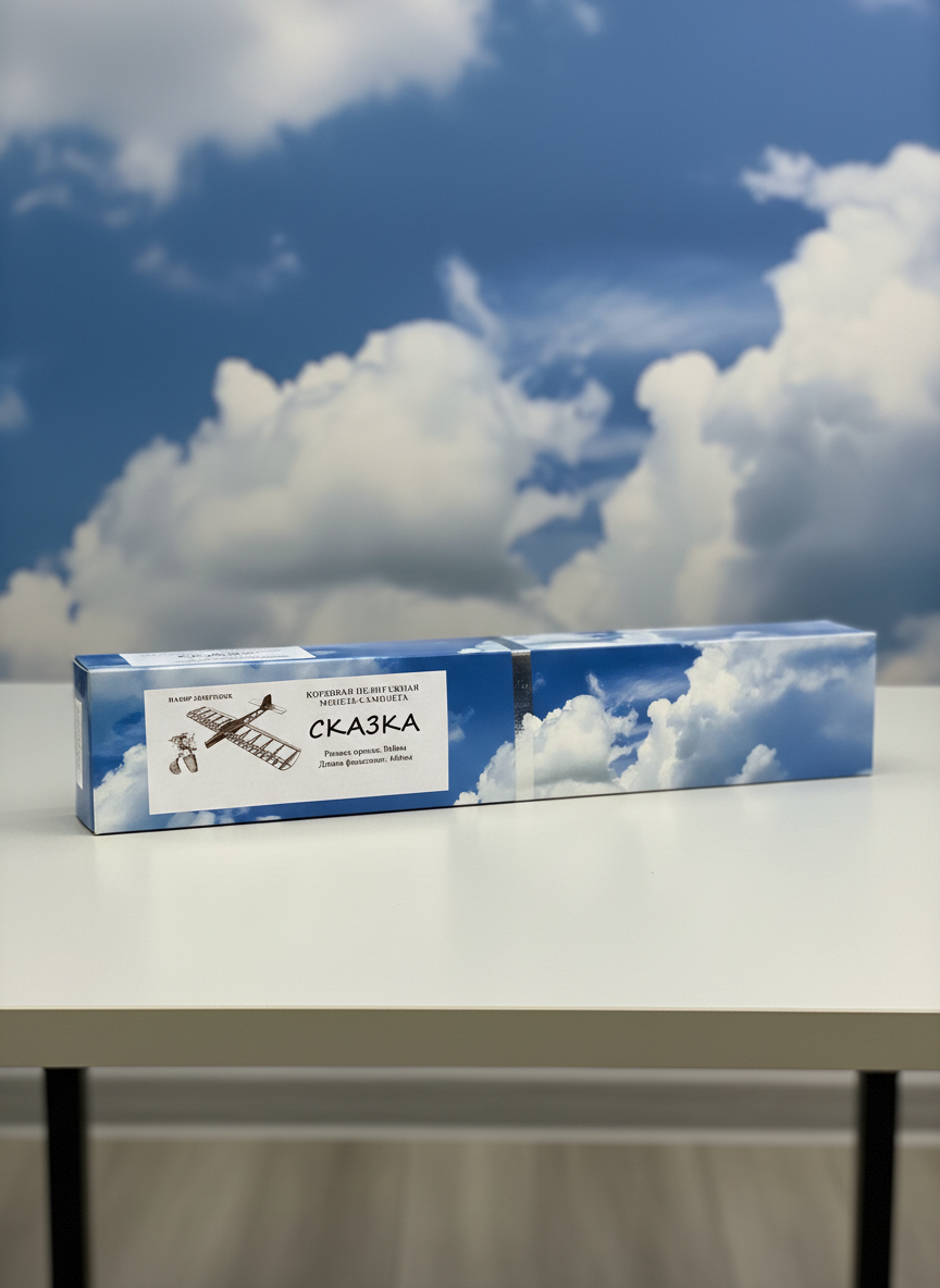 Миниатюра Кордовая учебно-тренировочная модель самолета "Сказка" 1