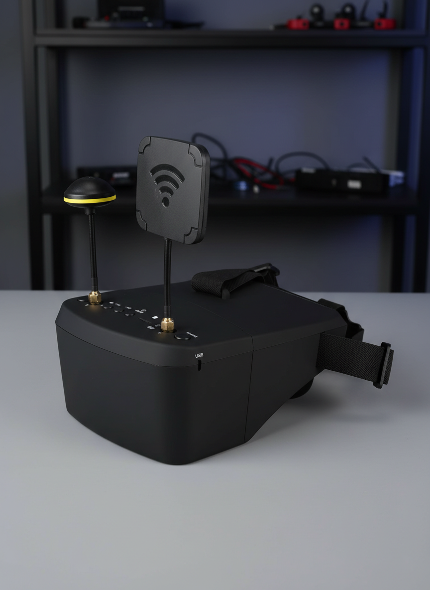 Миниатюра Видеошлем 800D с Diversity и DVR для FPV полетов 3