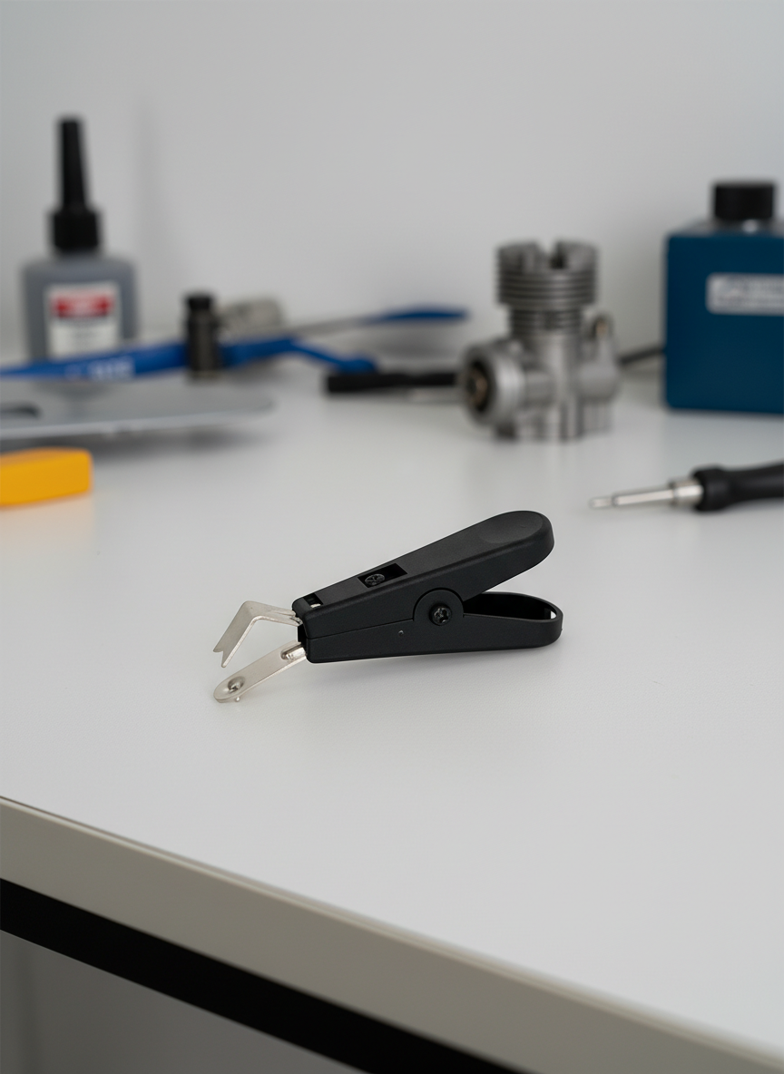 Миниатюра Прищепка для накала для калильных двигателей кордовых моделей 1