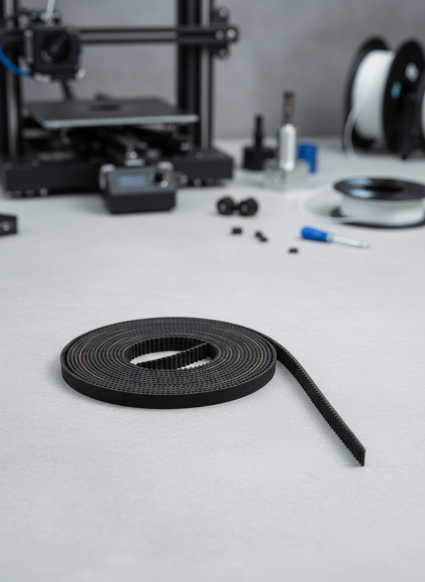 Миниатюра Зубчатый ремень GT2 6 мм, Powge 1