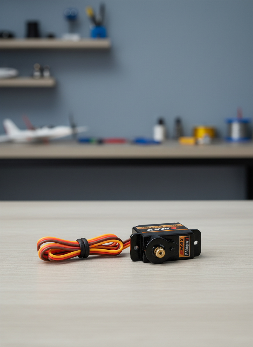 Миниатюра Сервопривод  EMAX ES08MA II 12g с металлическим редуктором 1