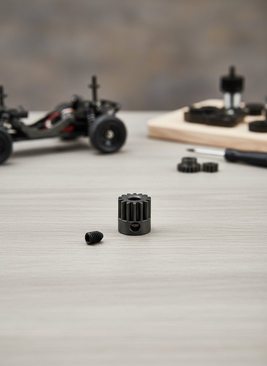 Миниатюра Пиньон 14T 48P D8.2 вал 3.3 для RC моделей 2