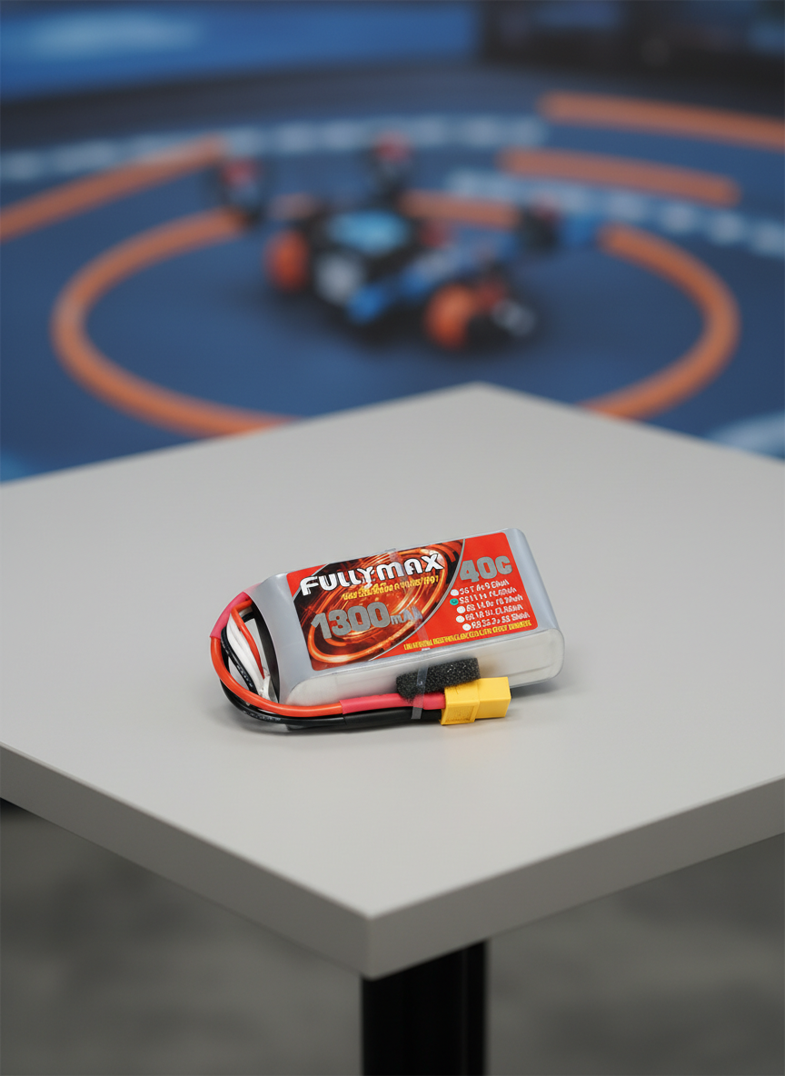 Миниатюра Аккумулятор LiPo Fullymax 11.1 V 1300 mAh 40C для RC моделей 1