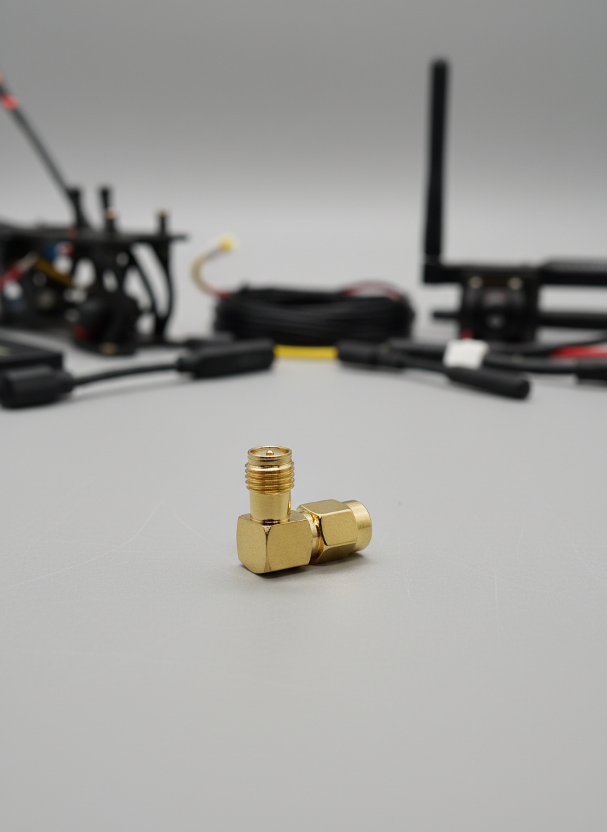 Миниатюра Переходник RP-SMA 90° (Female на Male) для FPV и моделей 1