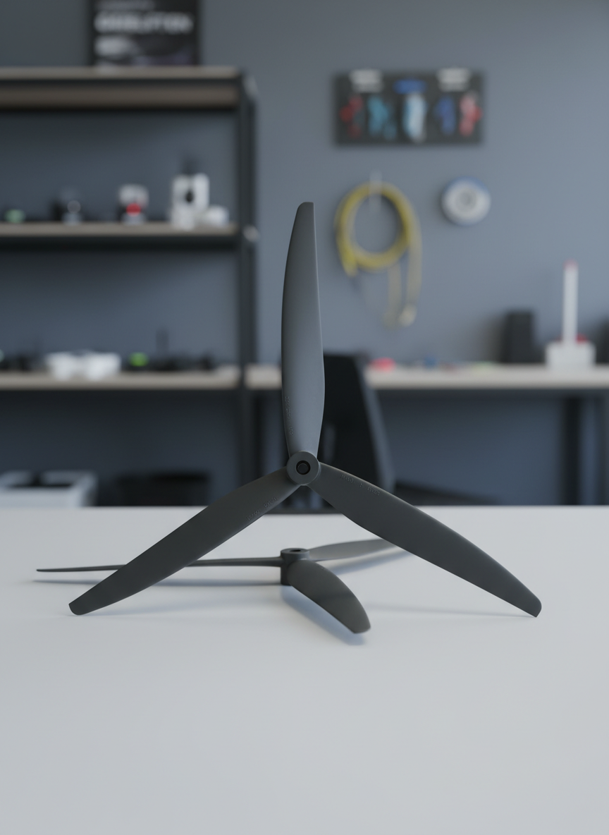 Миниатюра Пропеллеры Gemfan Cinelifter 1270 12 х 7 дюймов, стекловолокно, 3-х лопастные, 1 пара 2