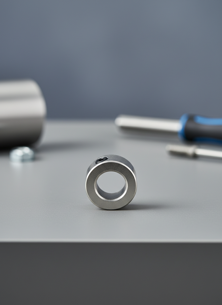 Миниатюра Втулка стопорная для трапецеидального винта T10, 10 мм, 17 мм, 8 мм 1