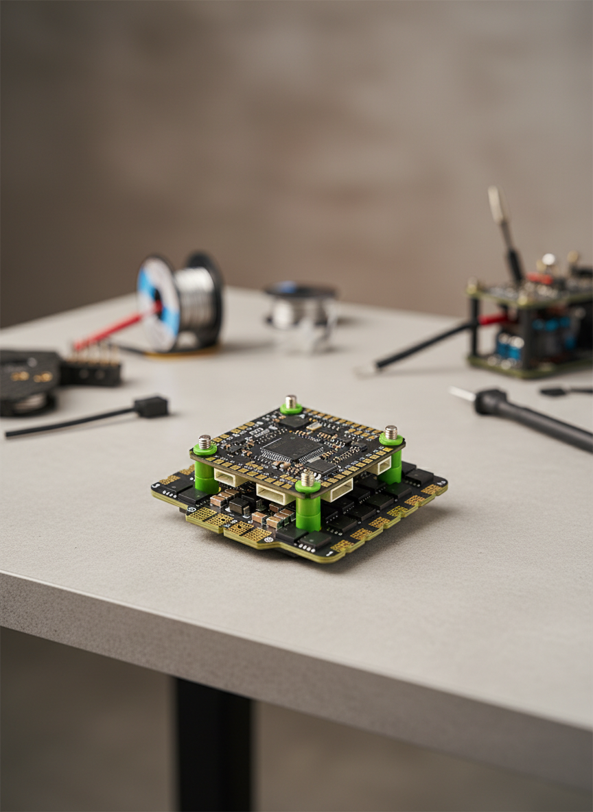 Миниатюра Полетный контроллер Aocoda F722 V2 + ESC 80A 1