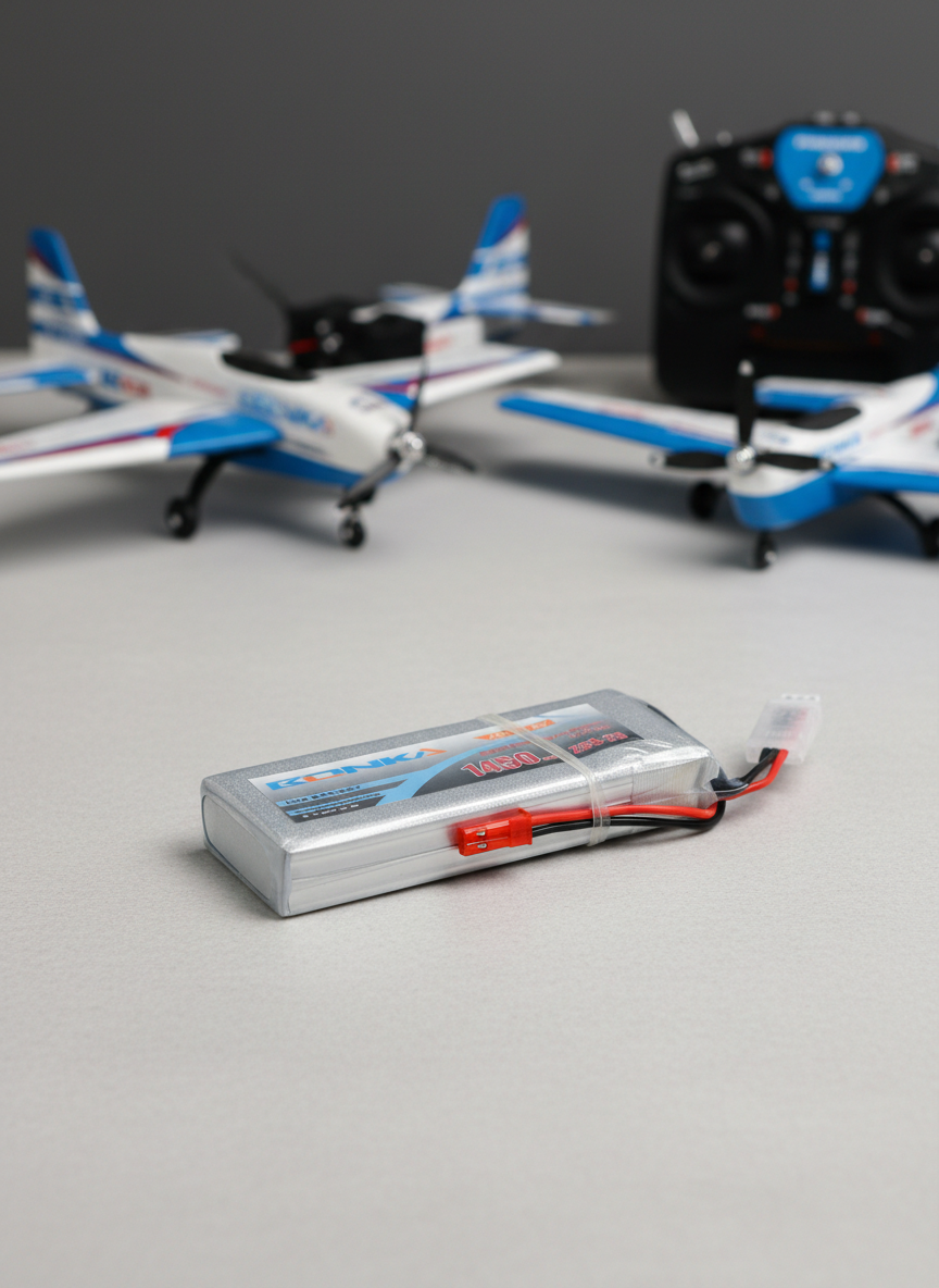 Миниатюра Аккумулятор LiFe Bonka 1450 мАч 6.6 V 25C для RC моделей 1