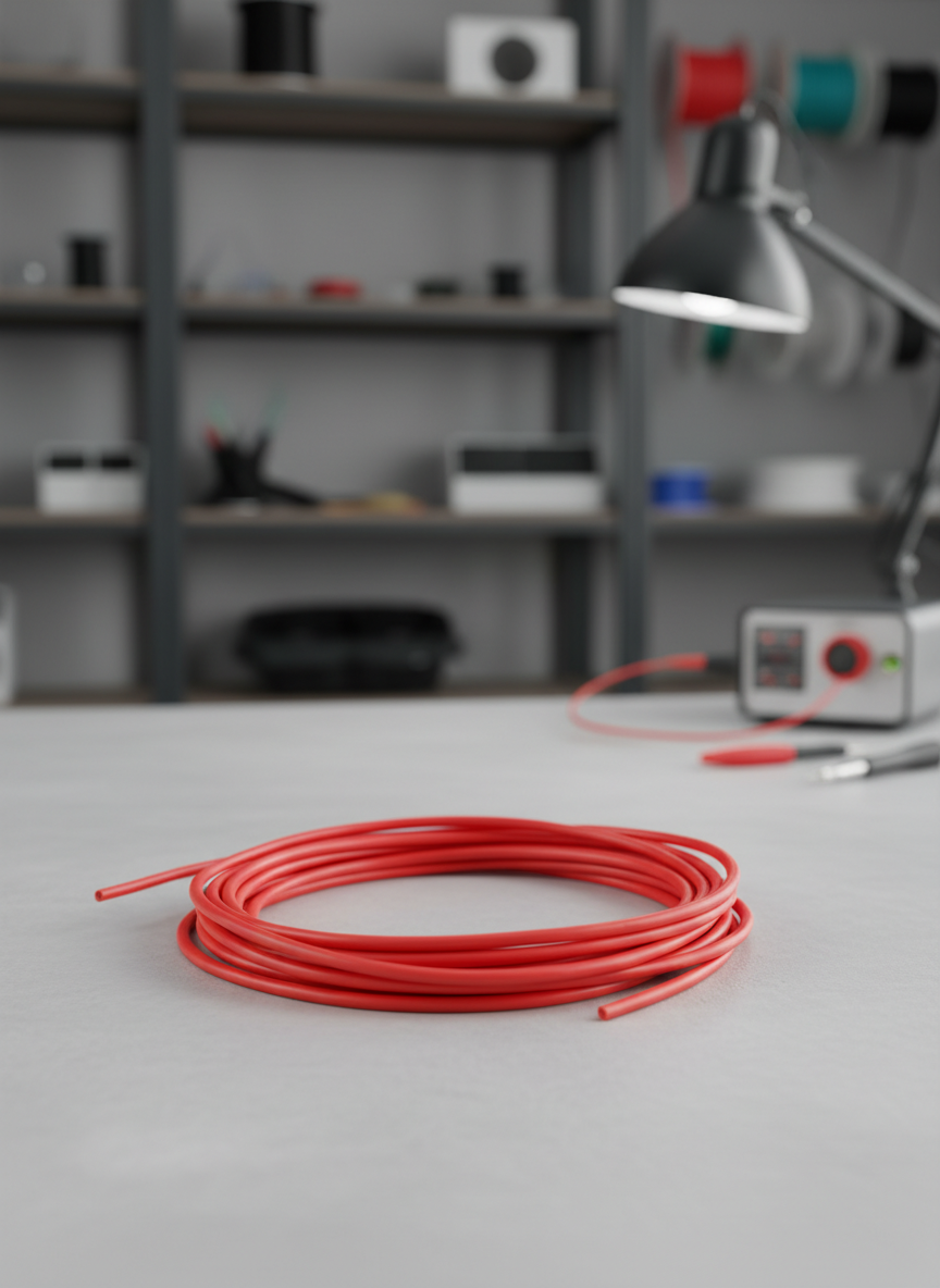 Миниатюра Силовой провод 24AWG 80/0.06 красный 1.8 мм Rake 1