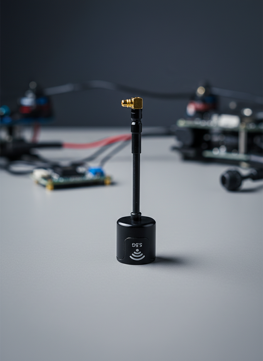 Миниатюра Антенна 5.8 GHz 2.8 dBi RHCP MMCX 90° для квадрокоптеров FPV 1