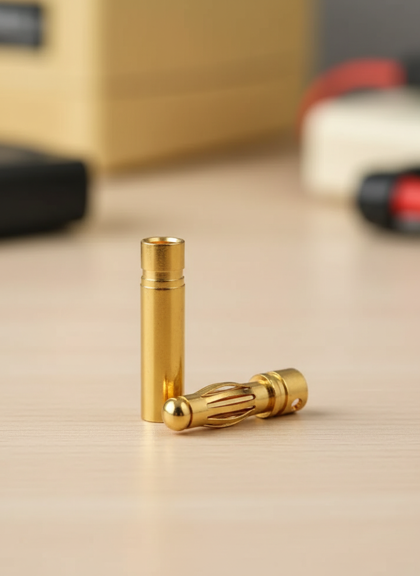 Миниатюра Контакт силовой банан 3 мм для радиомоделей разъем BANANA 1