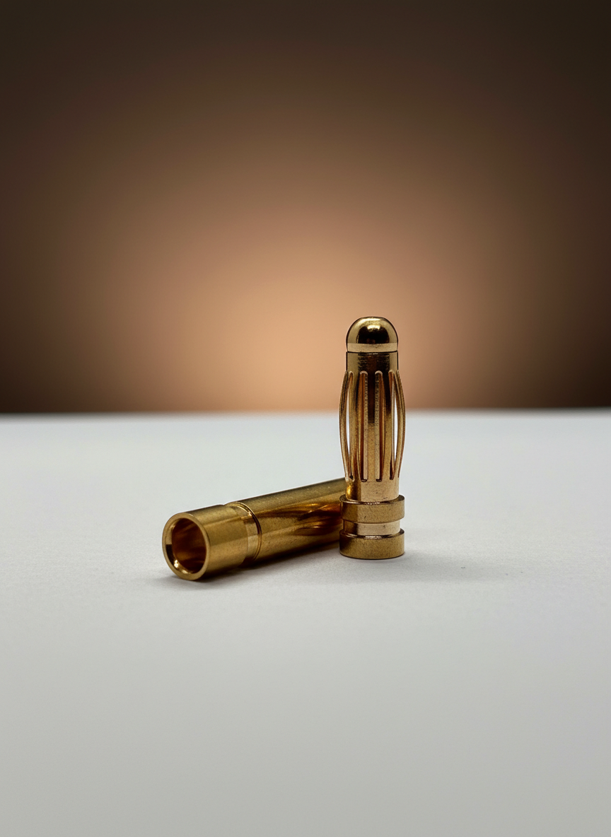 Миниатюра Силовой контакт банан, диаметр 3.5 мм 1