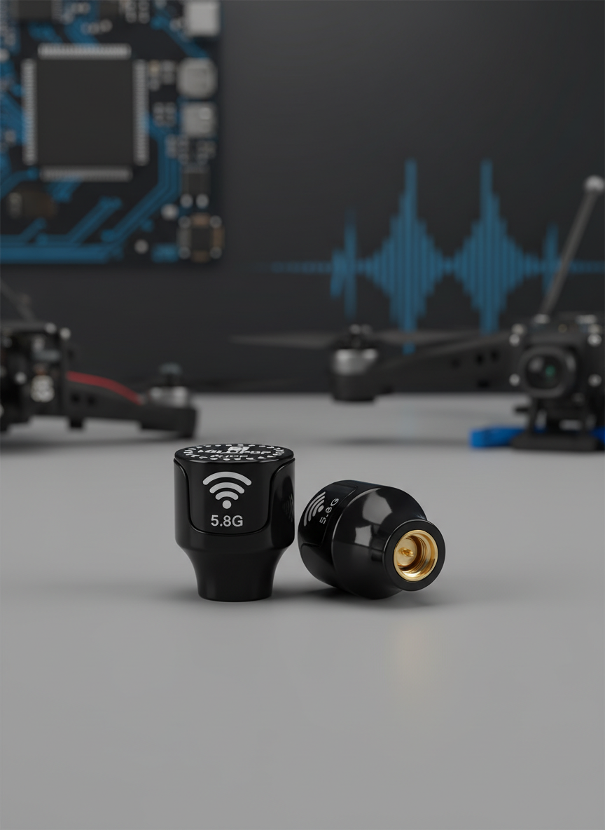 Миниатюра Антенна 5.8Ghz 2.3dBi RHCP SMA (короткая, ан. Lollipop) 1